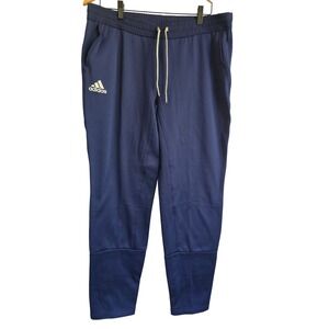 🆕️ NWT - Adidas Womens Team Tapered Pants Navy Blue Joggers HI0703 Size‎ Large